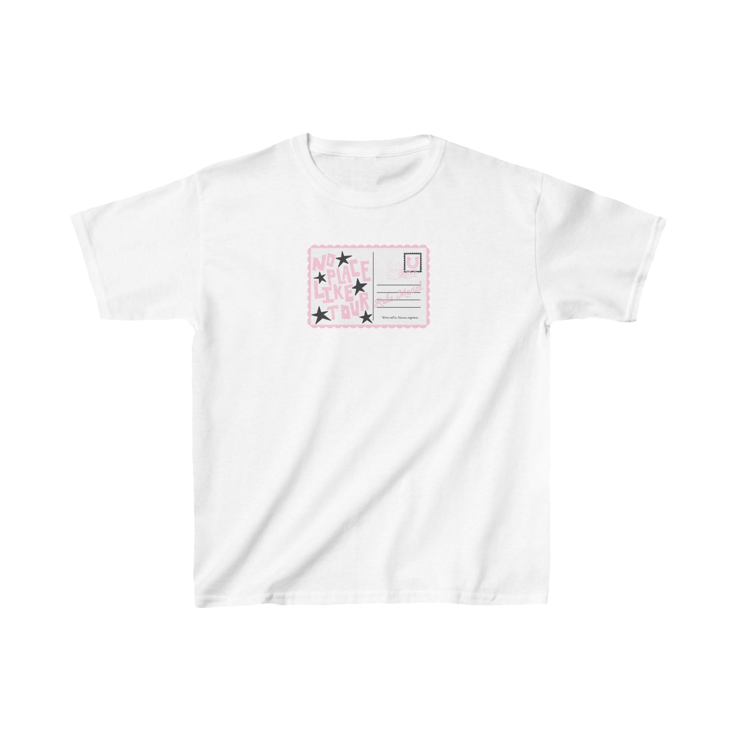 Postcard Baby Tee (Pink)