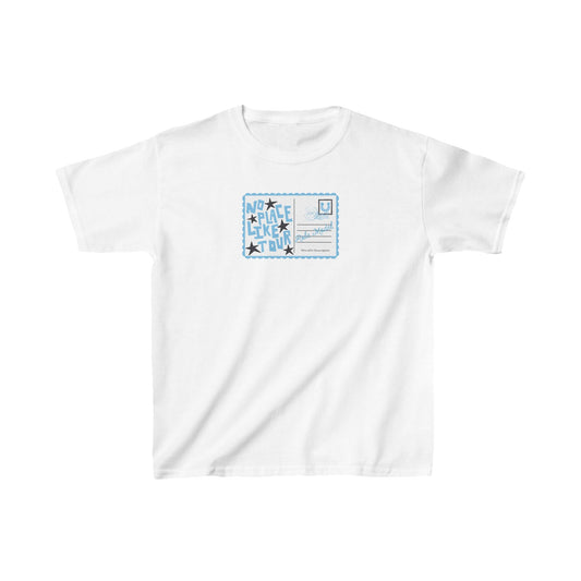 Postcard Baby Tee (Blue)