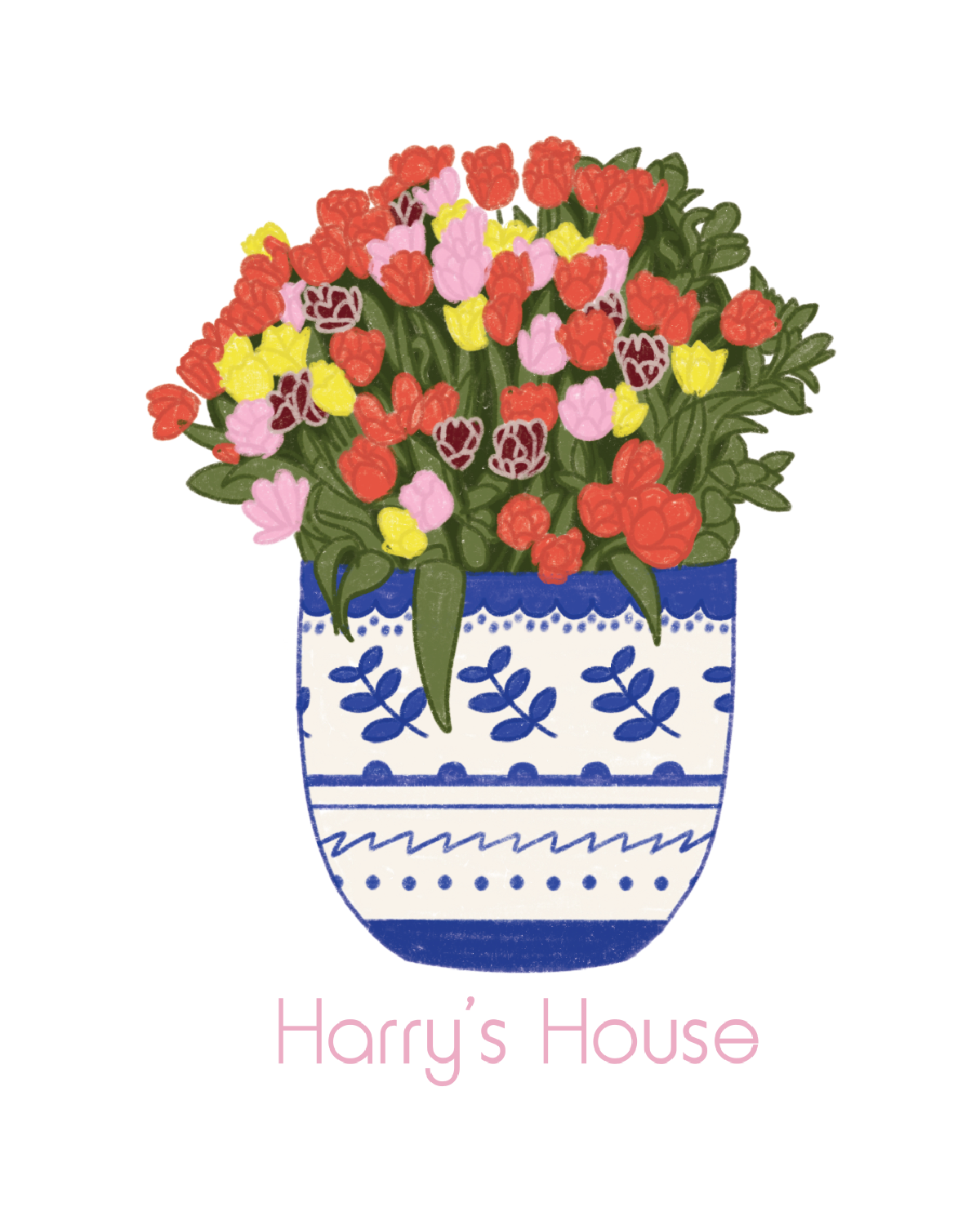 HH Flowers Sticker