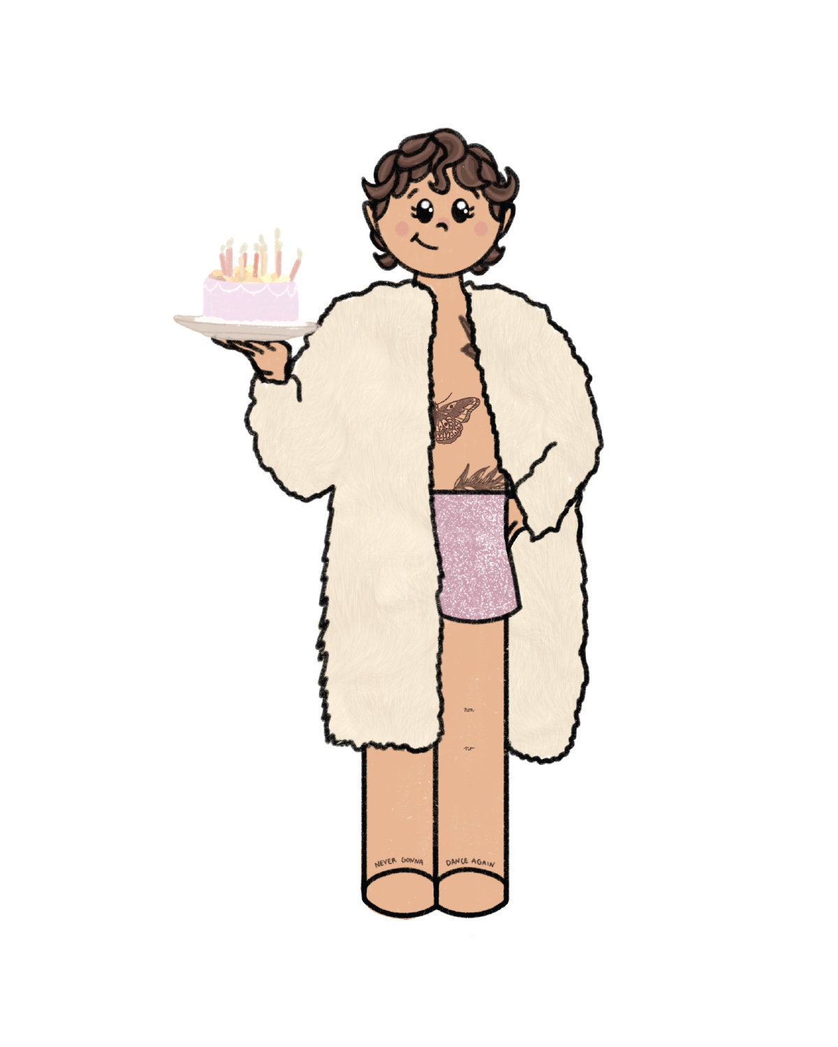 Lil' Harries: B-Day Sticker